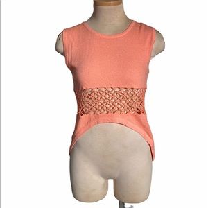 Story of Lola Hi Low Knit Top Size One Size  NWT